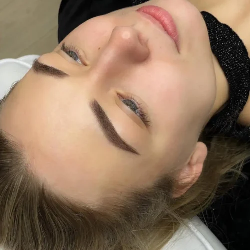 Efekt po zabiegu brwi pernamentne rzeszow aleksandra walas estetic salon beauty
